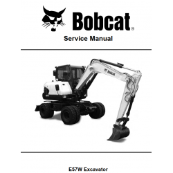 Bobcat - instrukcje napraw - schematy - DTR - service manuals - Bobcat E57w